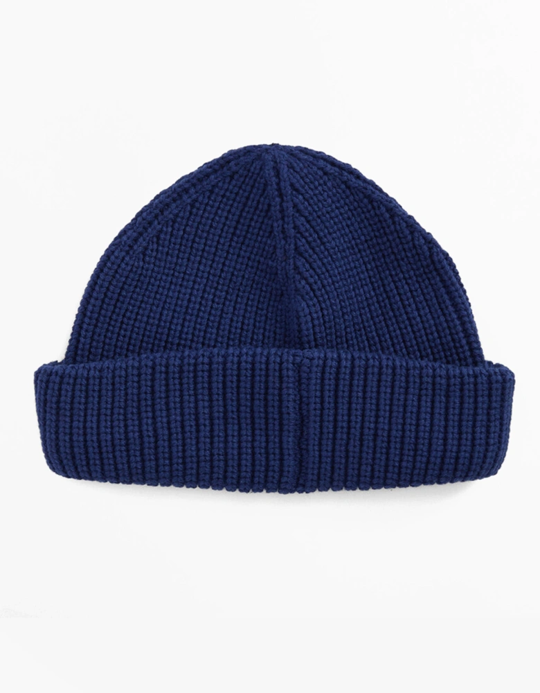 MOSELY Mens Beanie Inky Blue