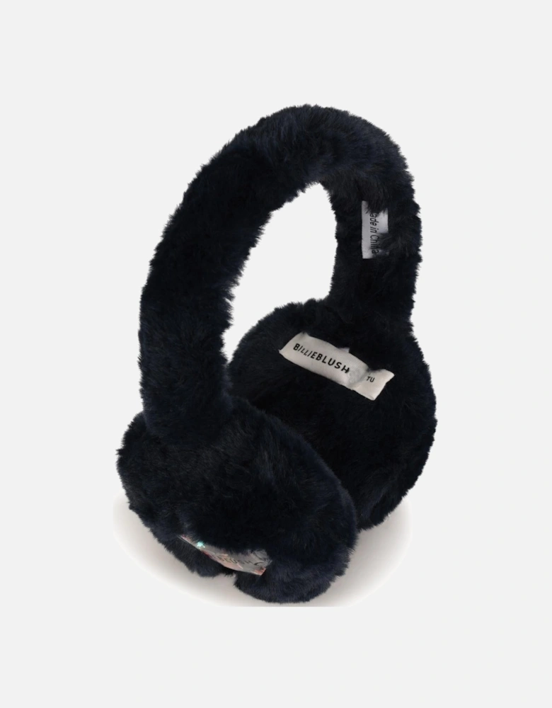 BILLIEBLUSH GIRLS NAVY EARMUFFS U21648