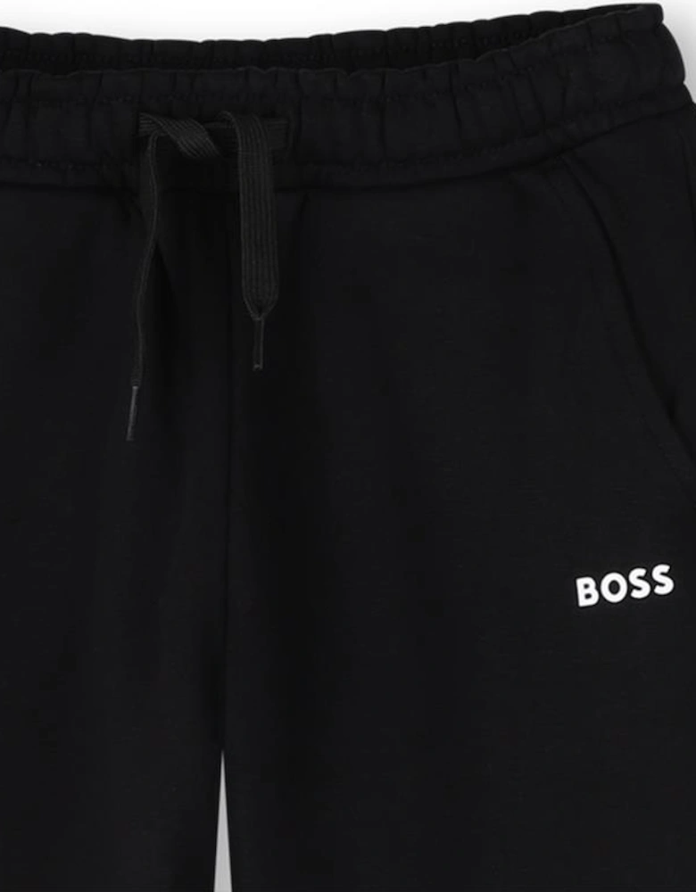 BOSS BOYS BLACK TRACKSUIT J52322/J52290
