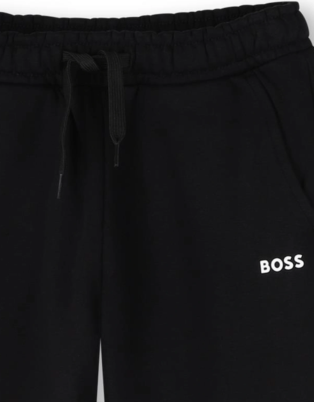 BOSS BOYS BLACK TRACKSUIT J52322/J52290