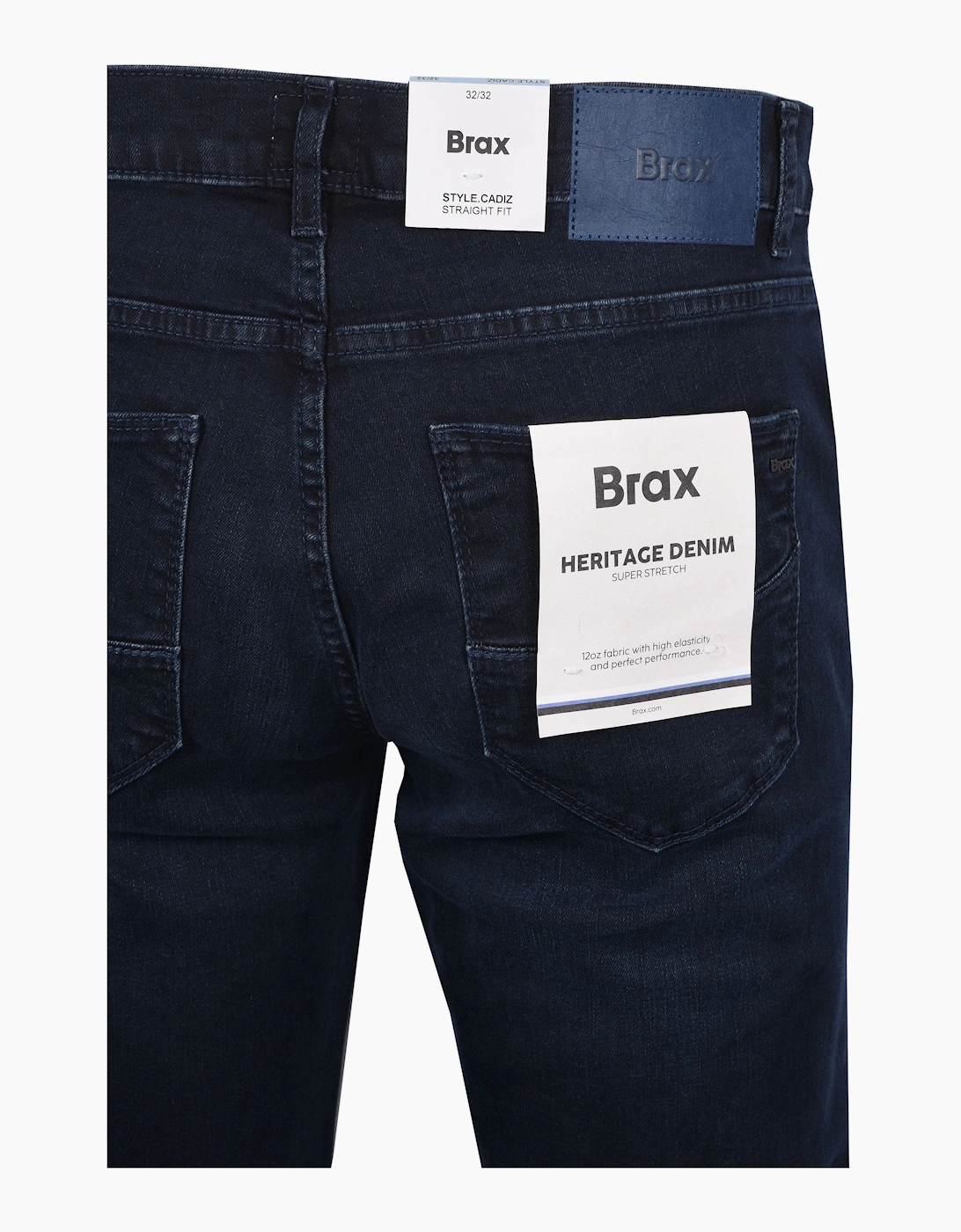 Men's Brax Cadiz Jeans Dark Denim - Navy - Size: 34/34