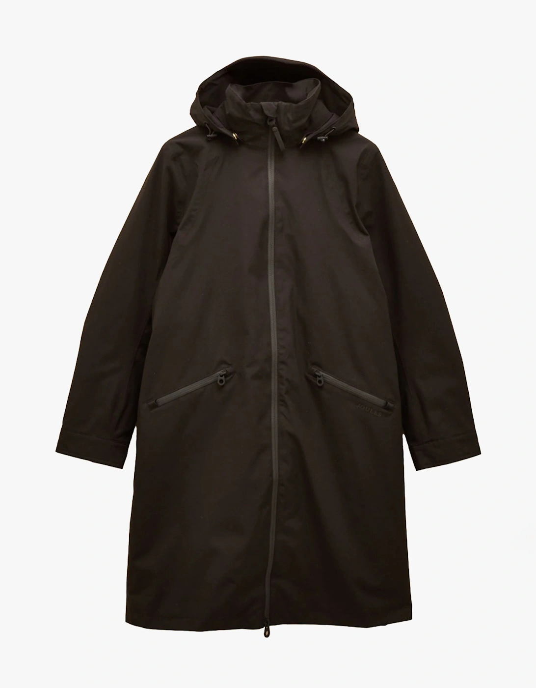 Rainaway Womens Lightweight Waterproof Longline Raincoat with Hood Black, 7 of 6