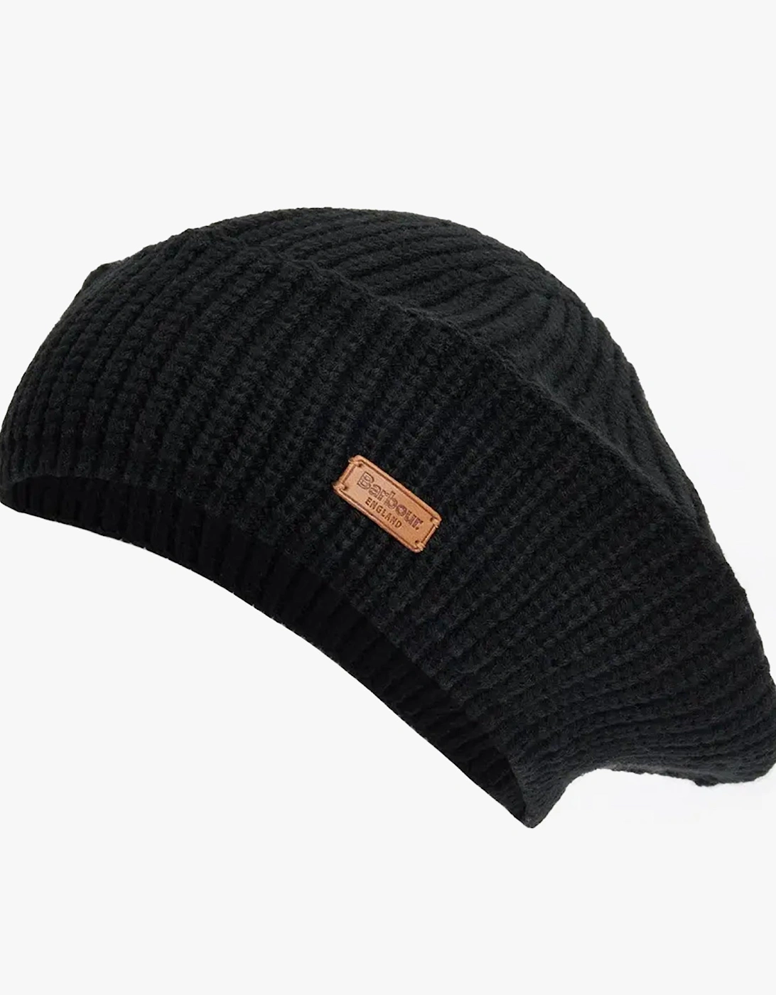 BELDON BERET Womens Beanie Black, 4 of 3