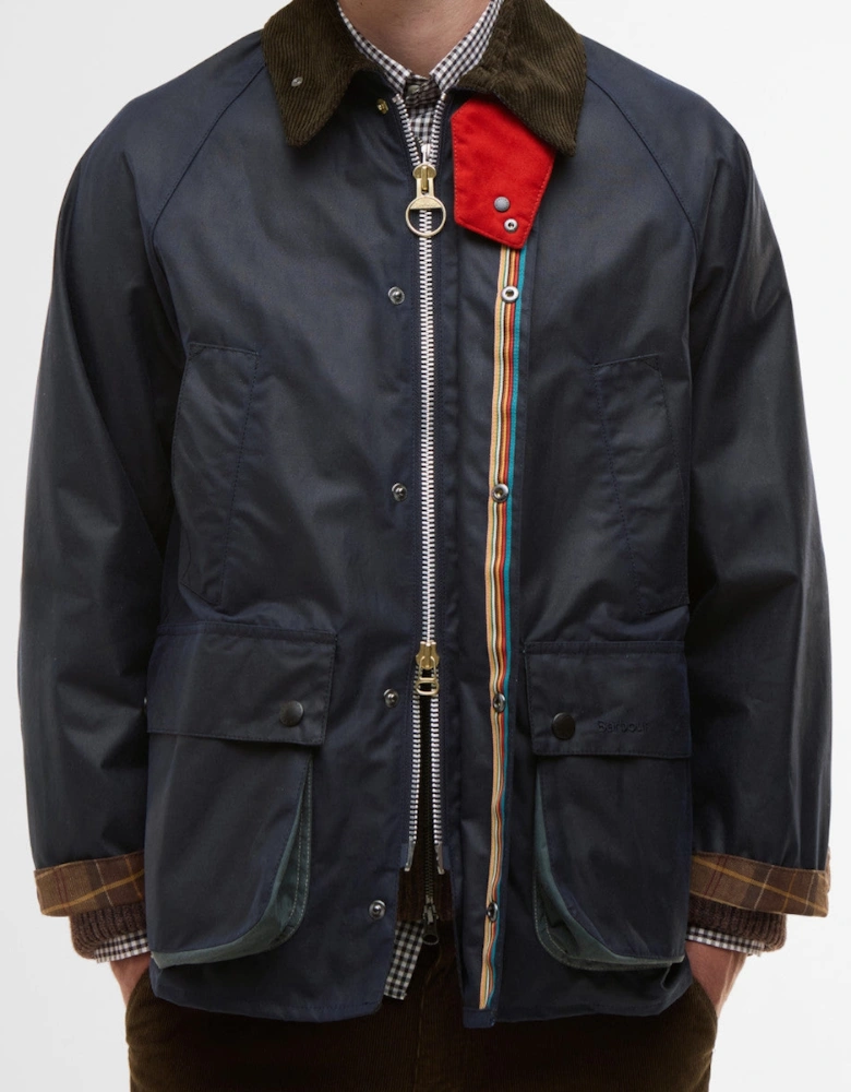 Barbour PS Bedale Wax Jacket NY94 Navy