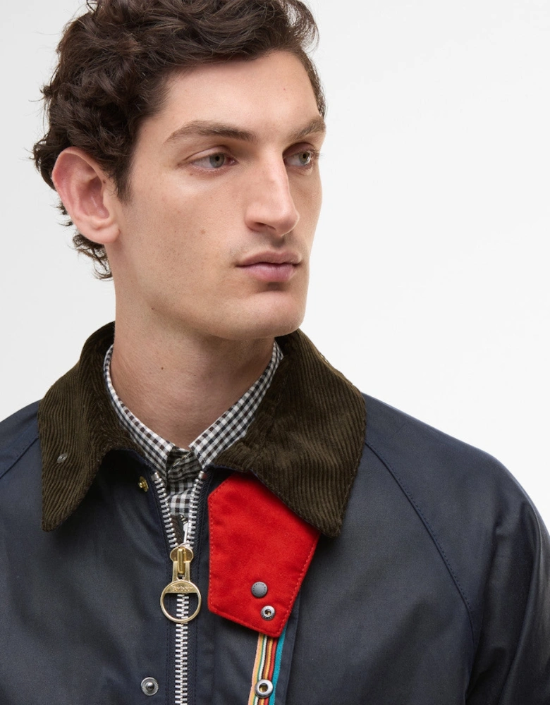 Barbour PS Bedale Wax Jacket NY94 Navy