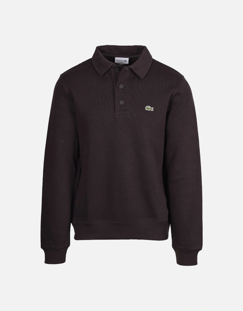 Polo Sweatshirt Brown
