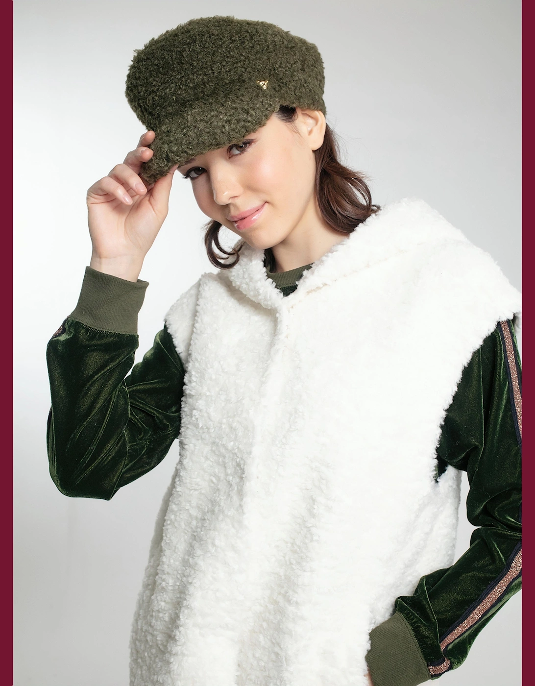 Sophie Cap In Khaki, 4 of 3