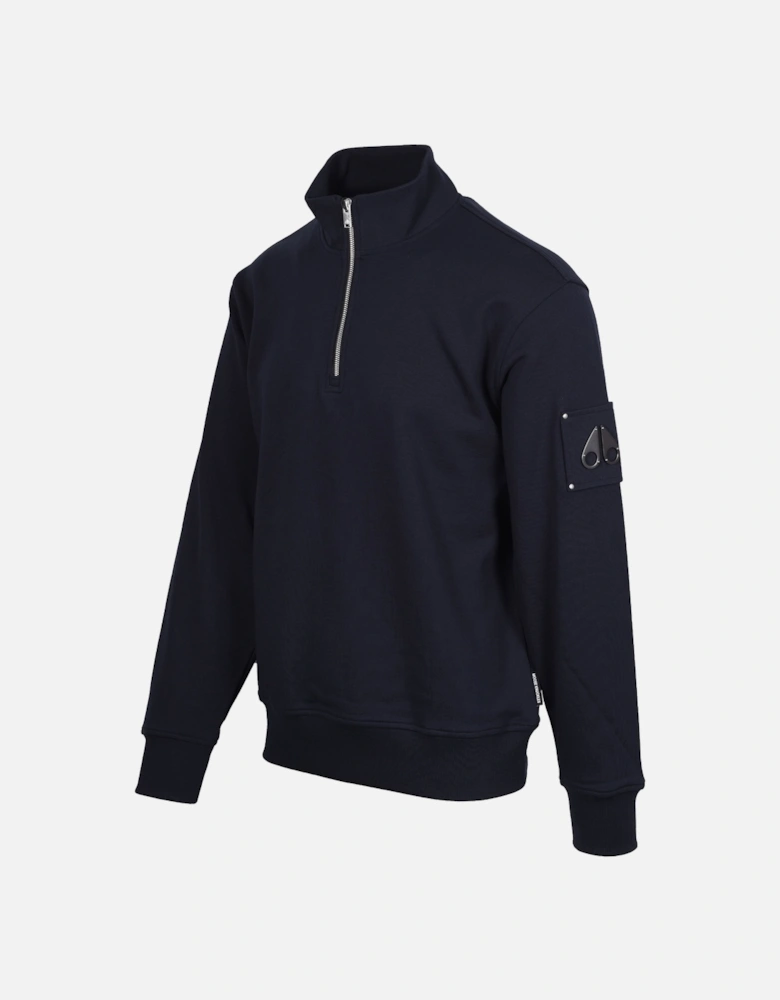 Hartsfield Half Zip Sweatshirt Navy