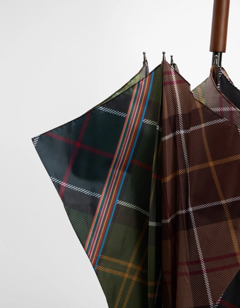Barbour PS Umbrella TN28  Mixed Tartan