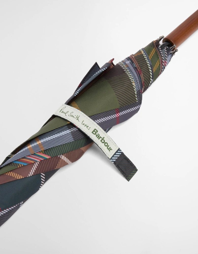 Barbour PS Umbrella TN28  Mixed Tartan