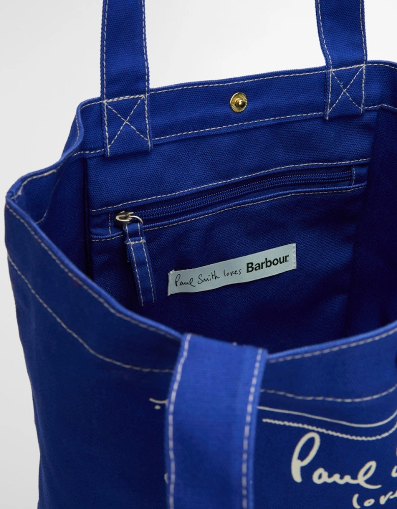 Barbour PS Tote Bag BL11 Blue
