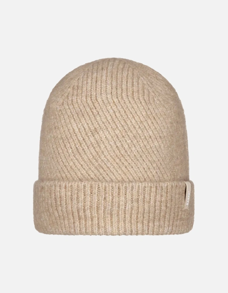 Womens Kirinda Diagonal knitted Beanie