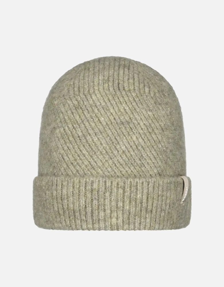 Womens Kirinda Diagonal knitted Beanie