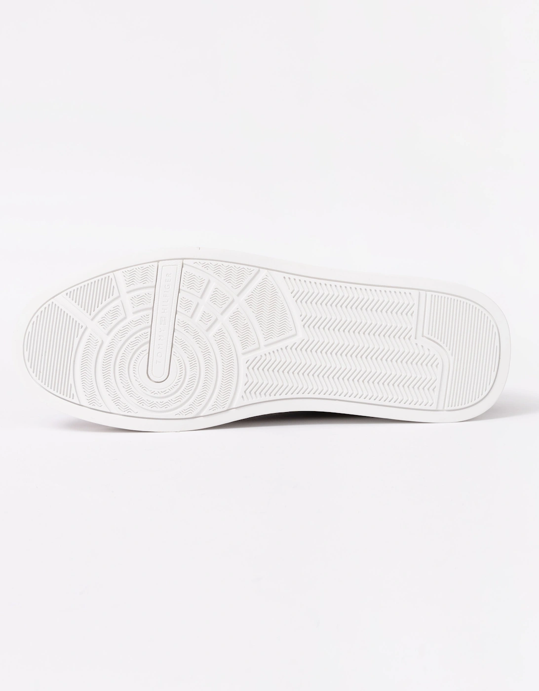 TH Core Leather Mens Court Trainers - Winter Cognac