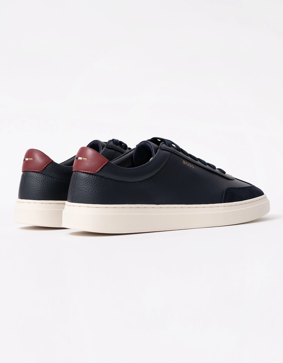 BOSS Orange Kieran_Tenn_sdgral Mens Trainers - Dark Blue 406