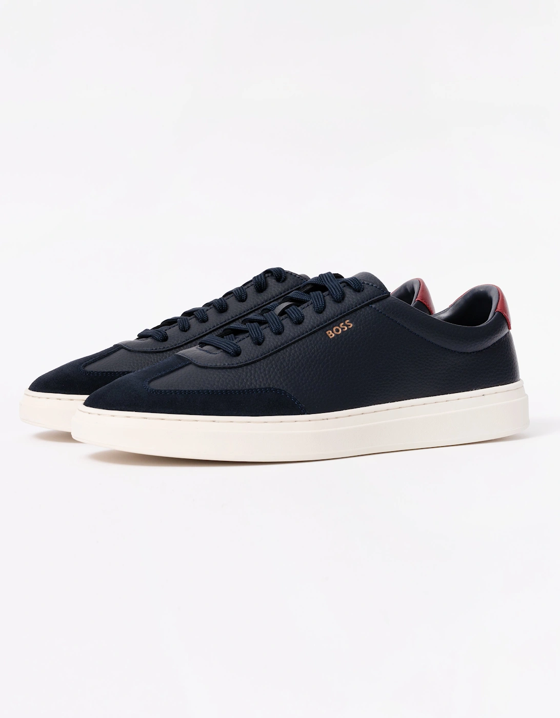 BOSS Orange Kieran_Tenn_sdgral Mens Trainers - Dark Blue 406, 7 of 6
