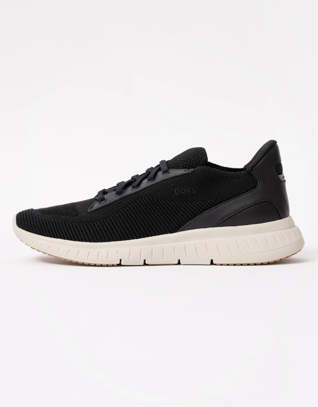 BOSS Orange Titanis_Slon_knwal Mens Trainers - Black 001