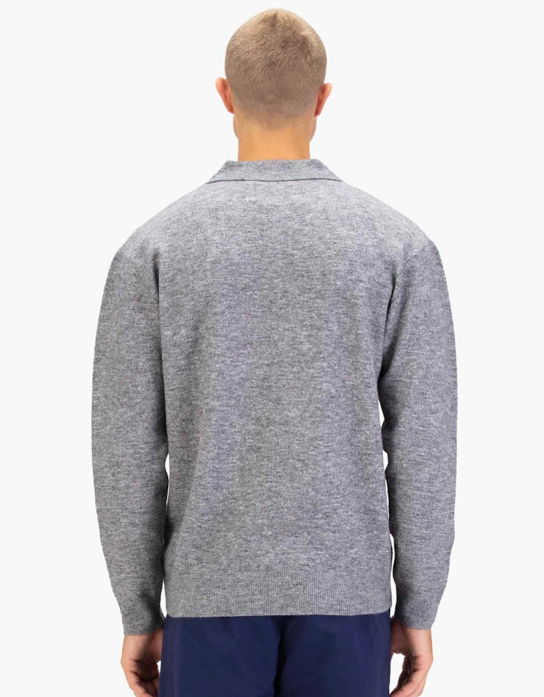 Kingsbridge Long Sleeve Polo Shirt - Mid Mrl Grey