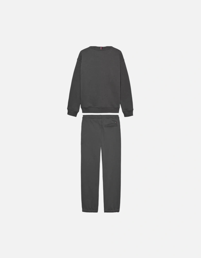 CHARCOAL GREY BOYS TRACKSUIT KS0KSOO664PT2