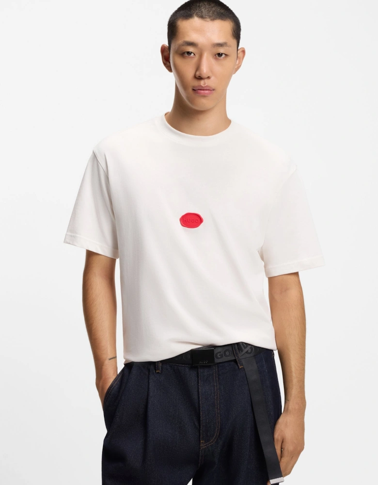 HUGO Divis T-Shirt 102 Natural