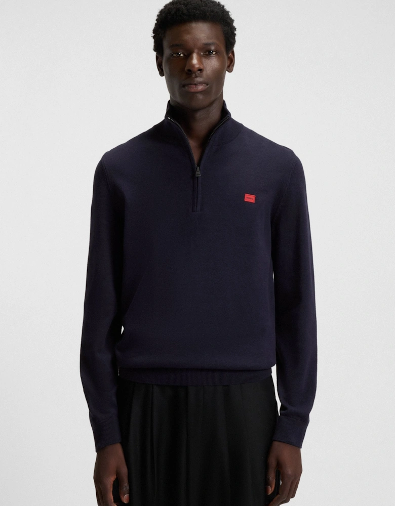HUGO San Quintus_C Sweater A1-25 418 Navy