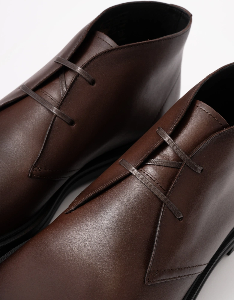 BOSS Orange Calev_Desb_ltfb Mens Shoes - Dark Brown 201