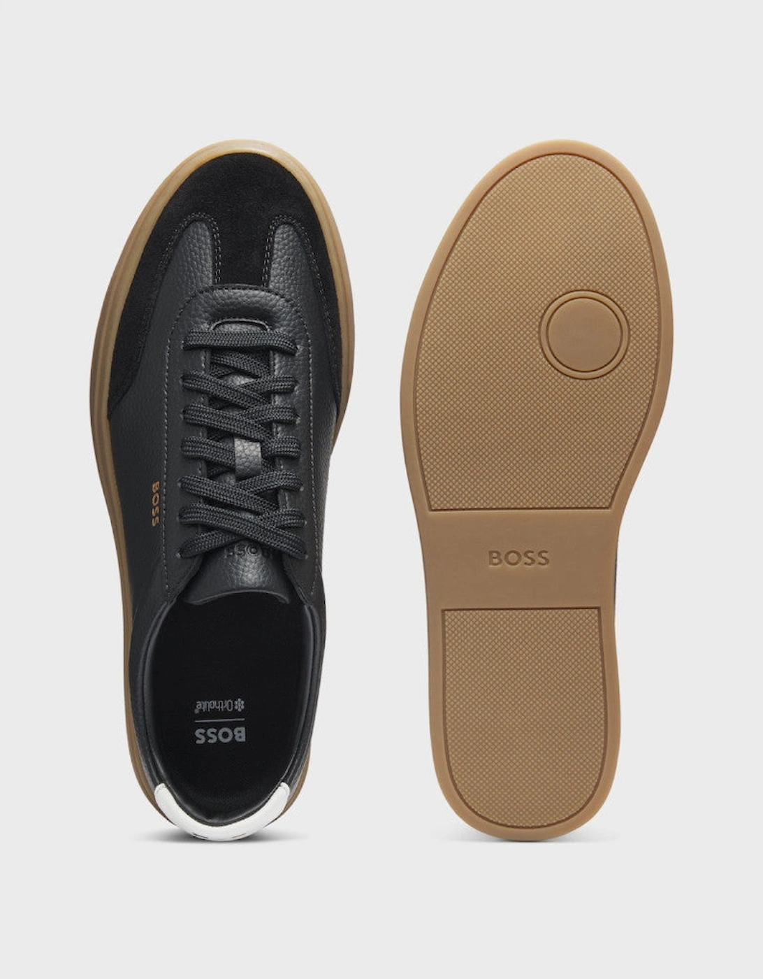 BOSS Black Kieran_Tenn_sdgral Trainers 012 Charcoal