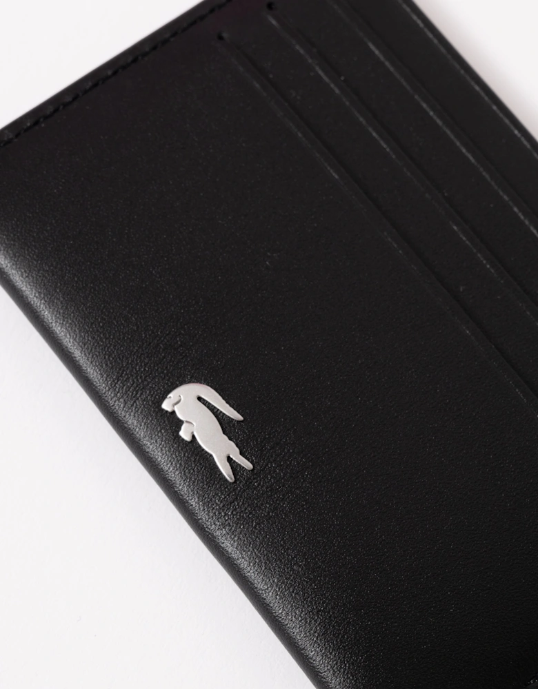 Credit Card Holder And Key Ring Gift Box - Noir KR Croc Sinope R66