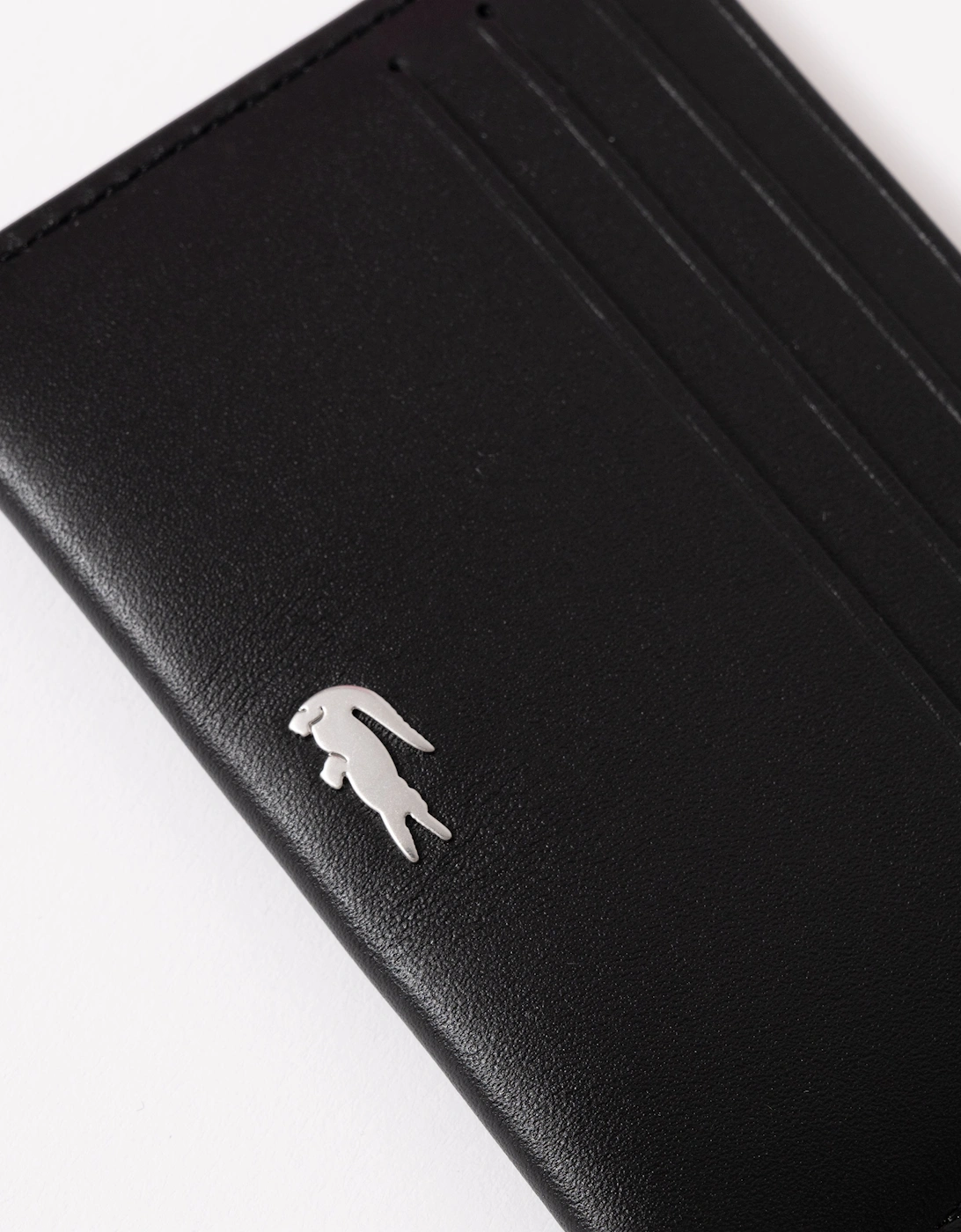 Credit Card Holder And Key Ring Gift Box - Noir KR Croc Sinope R66