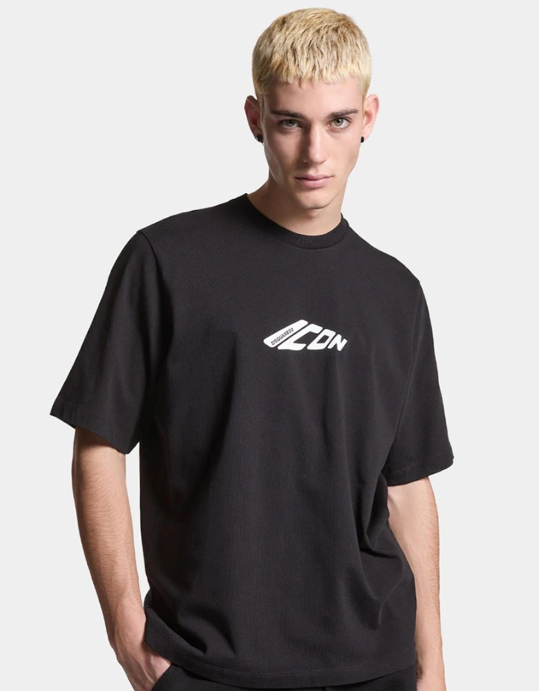 Icon New Generation Loose Fit T-Shirt in Black