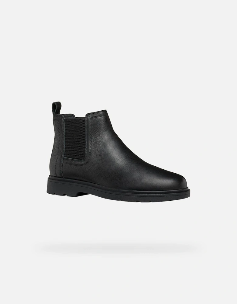 Spherica EC1 C Tumble Leather Men's Black Boots