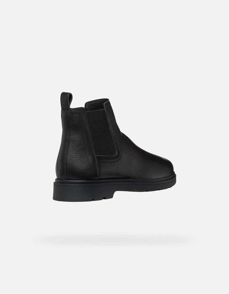 Spherica EC1 C Tumble Leather Men's Black Boots