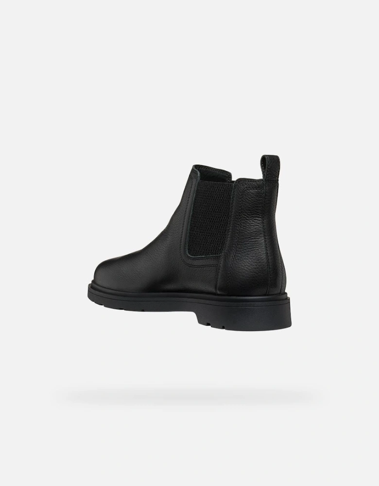 Spherica EC1 C Tumble Leather Men's Black Boots