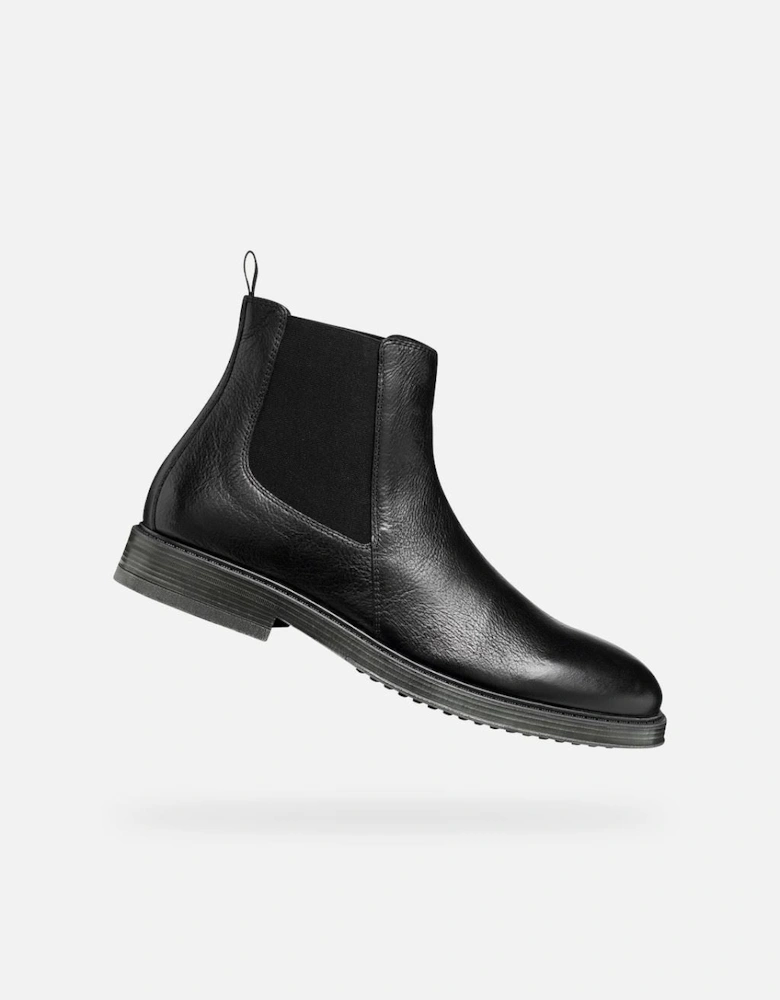 Henreys Leather Men's Black Boots