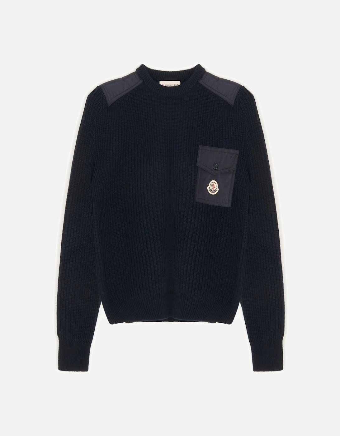 Kids Pocket Detail Sweater Navy, 6 of 5