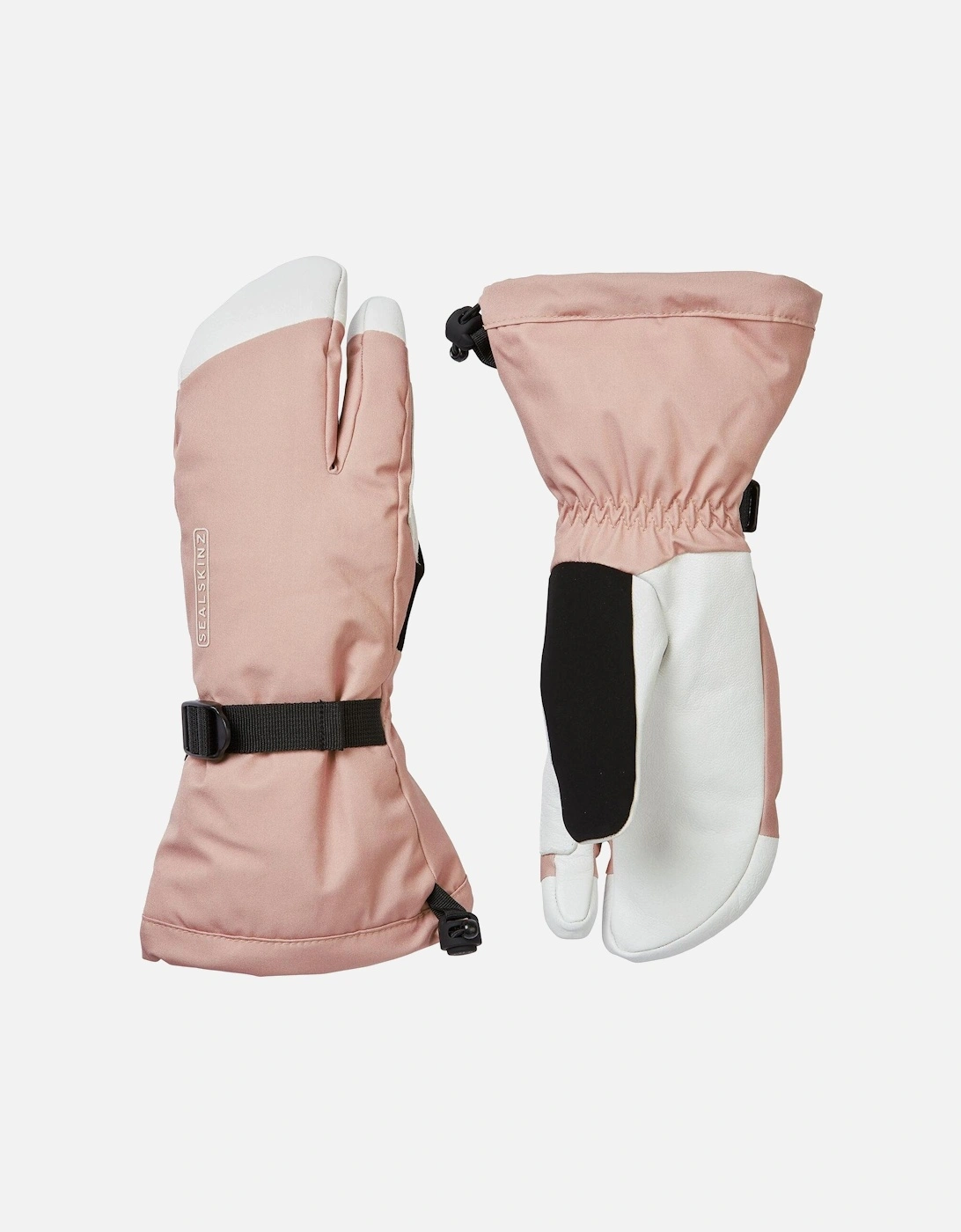 Womens Congham Split Finger Mittens, 2 of 1