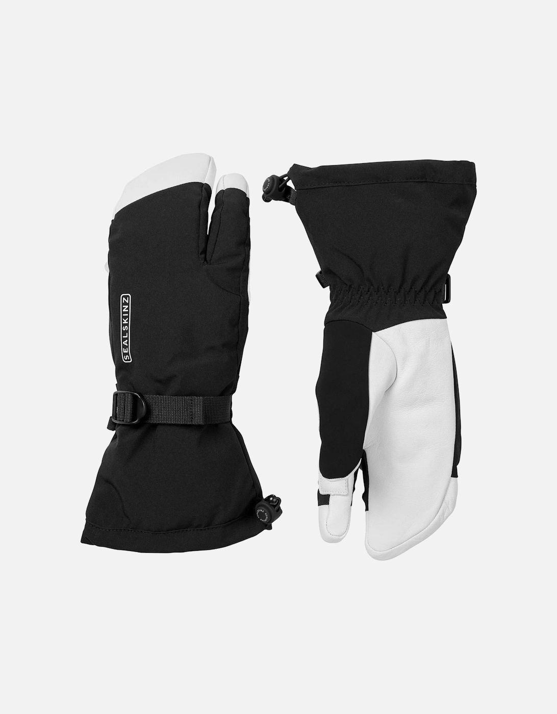 Womens Congham Split Finger Mittens, 2 of 1