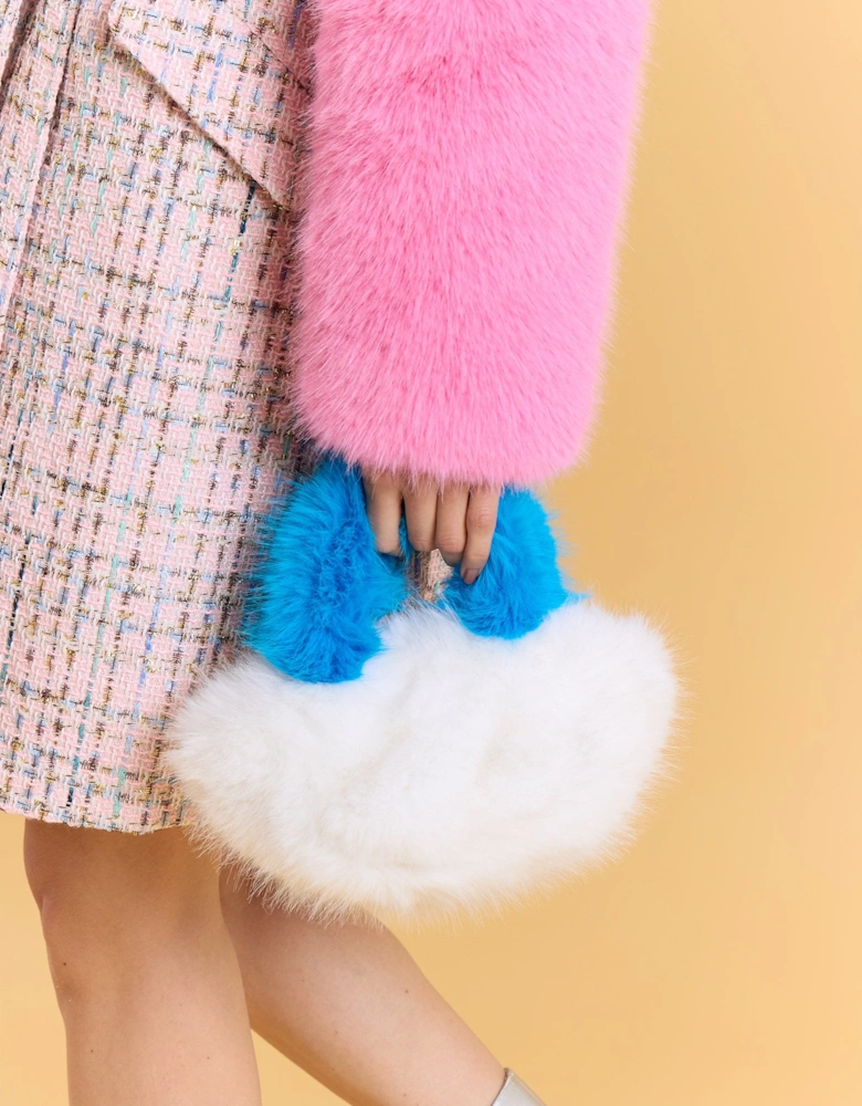 Bamboo Faux Fur Bag