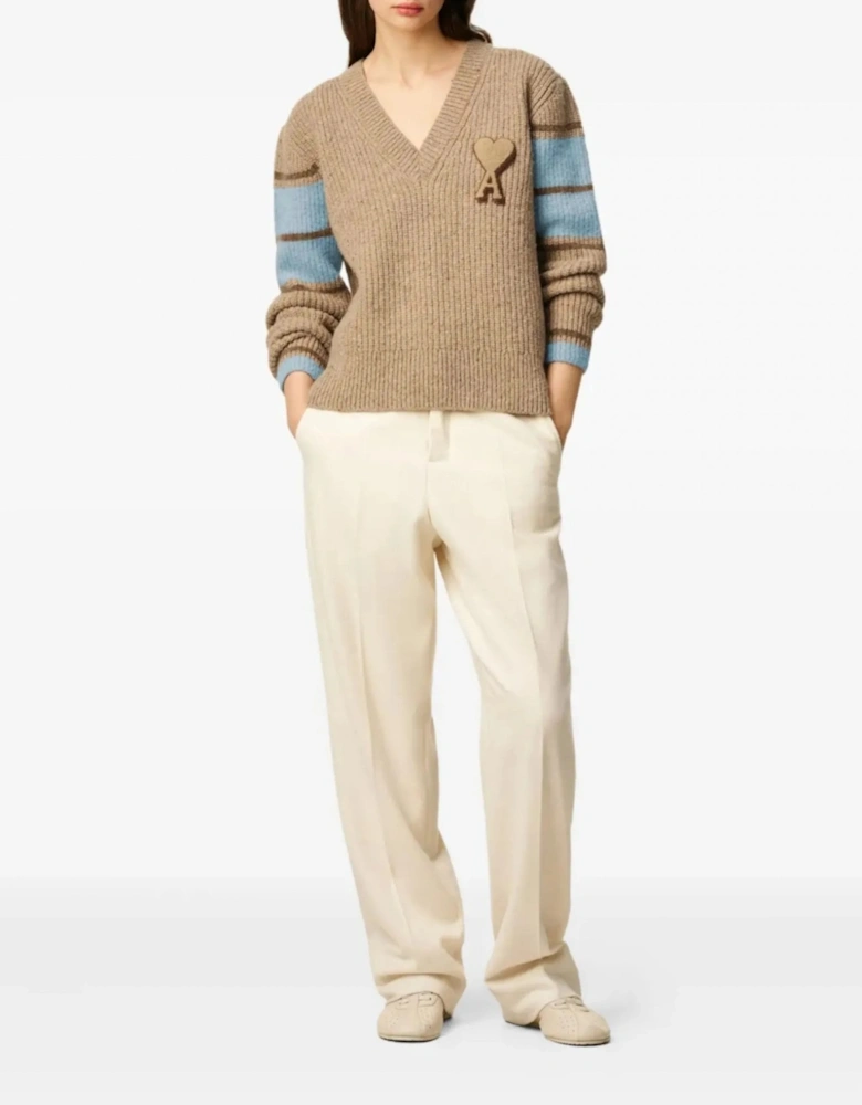 College Sweater Camel
