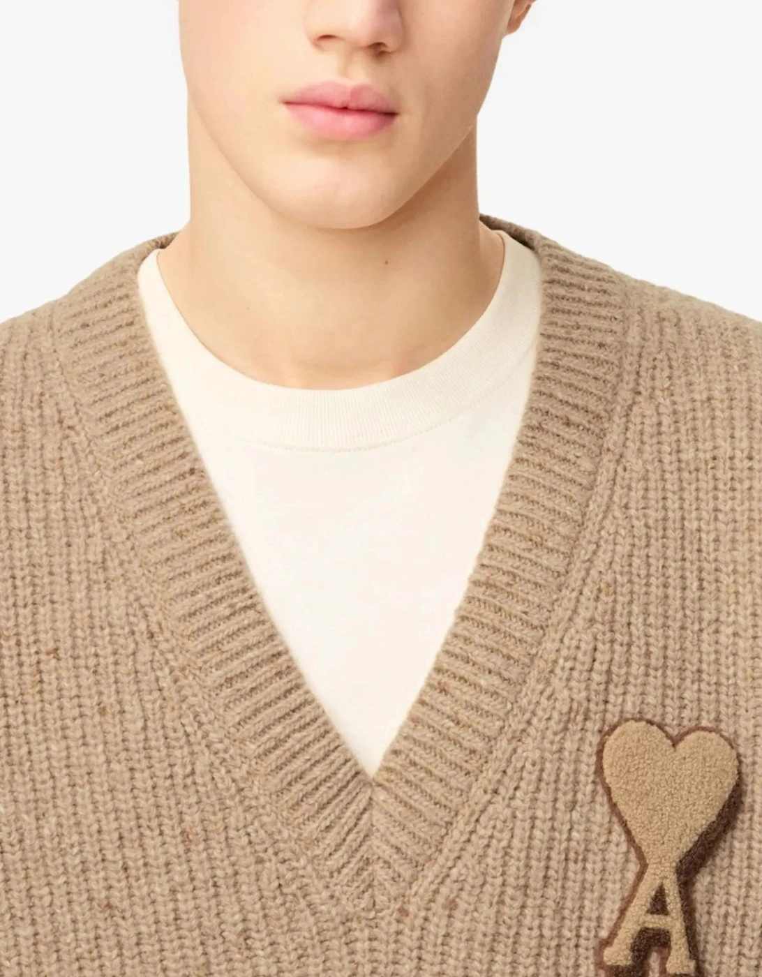 College Sweater Camel