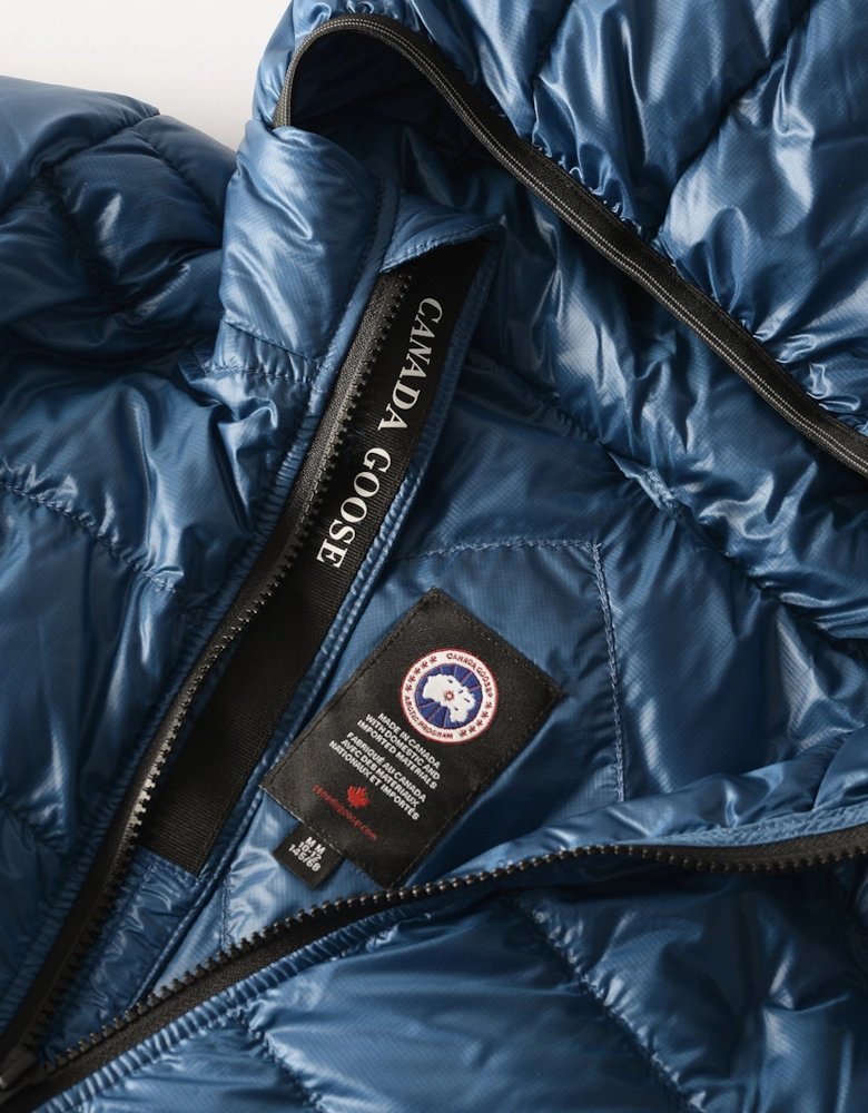 Kids Crofton Hooded Jacket Blue