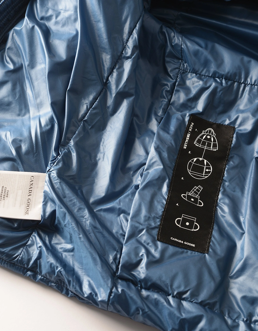 Kids Crofton Hooded Jacket Blue