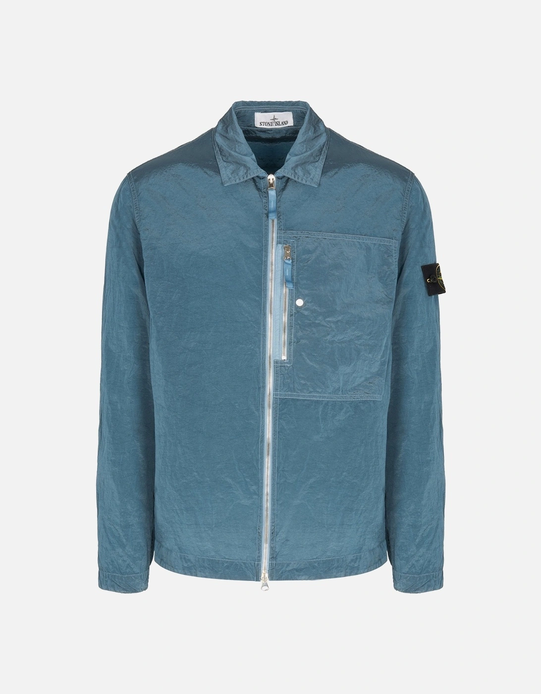 S0019 Pocket Overshirt Blue, 6 of 5