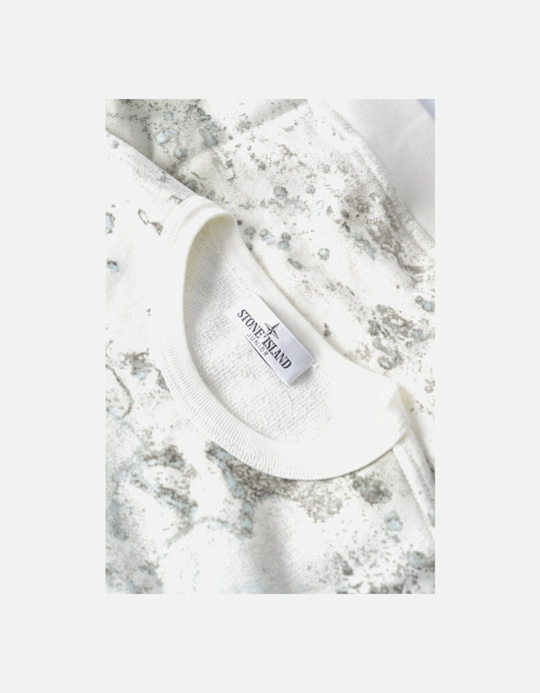 Kids S0253 Camo Sweatshirt Cream