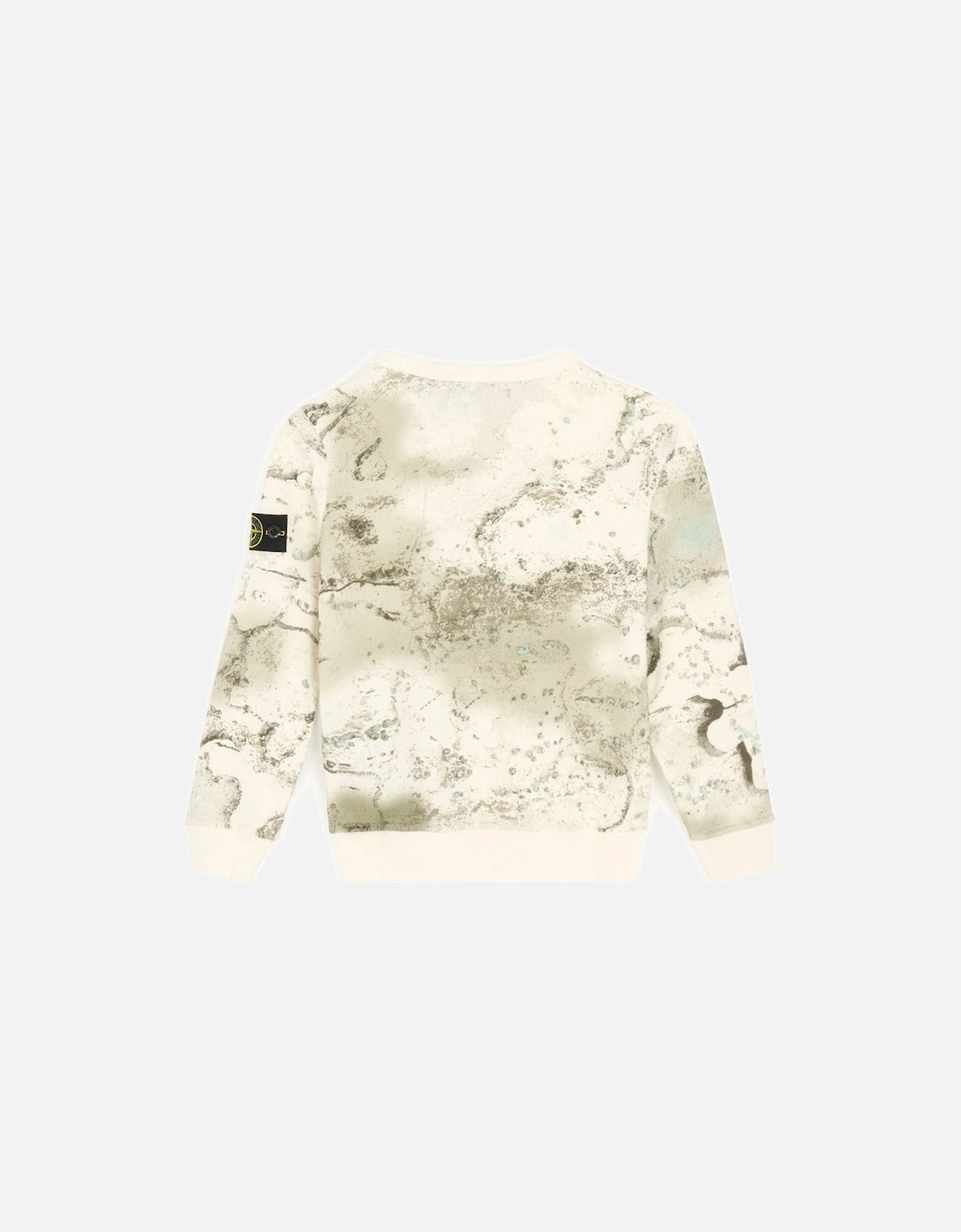 Kids S0253 Camo Sweatshirt Cream