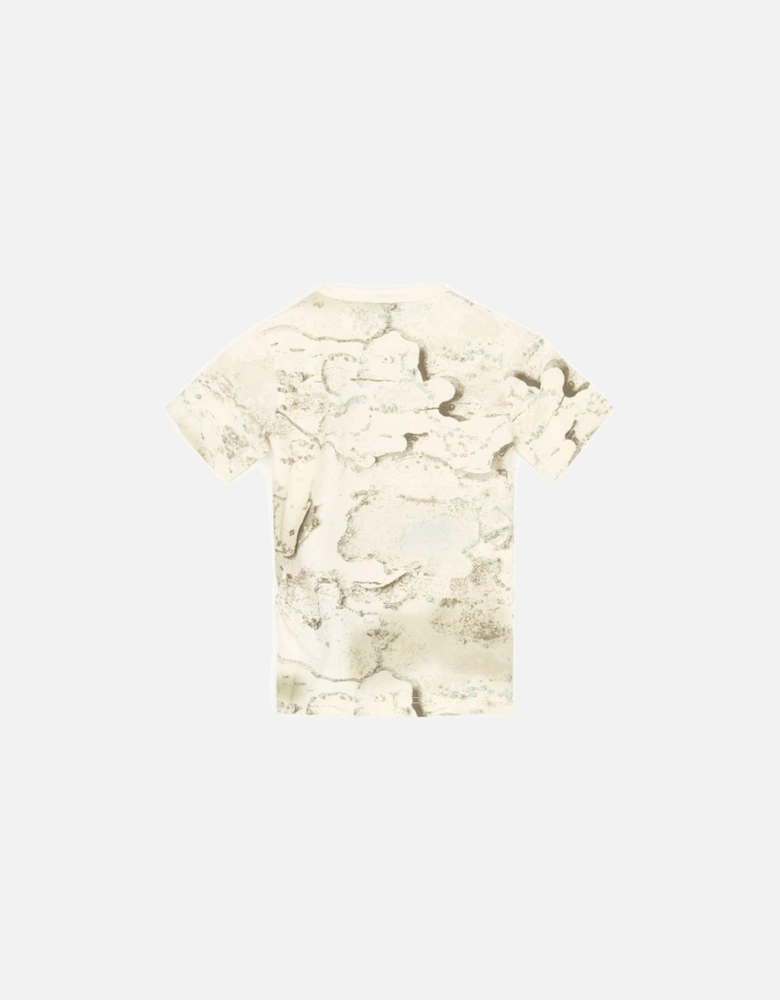 Kids S0254 Camo T-Shirt Cream
