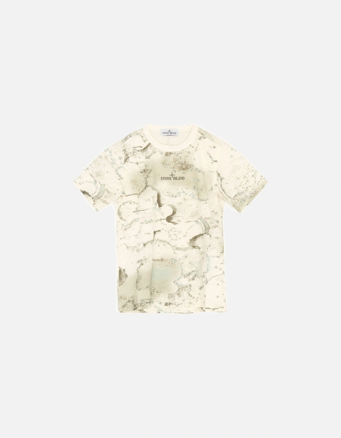 Kids S0254 Camo T-Shirt Cream, 5 of 4