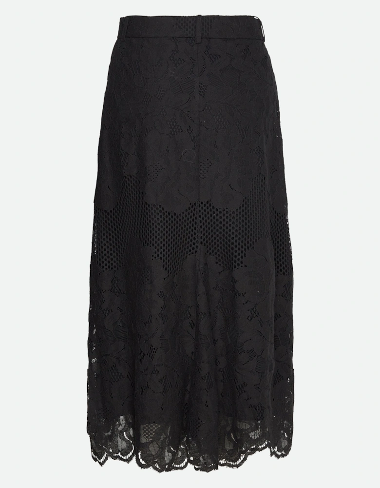 Havana long lace skirt