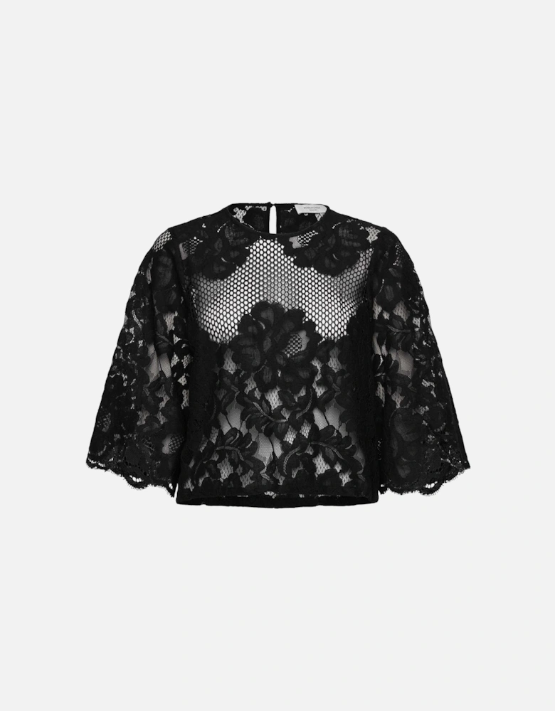 Havana 3/4 length blouse