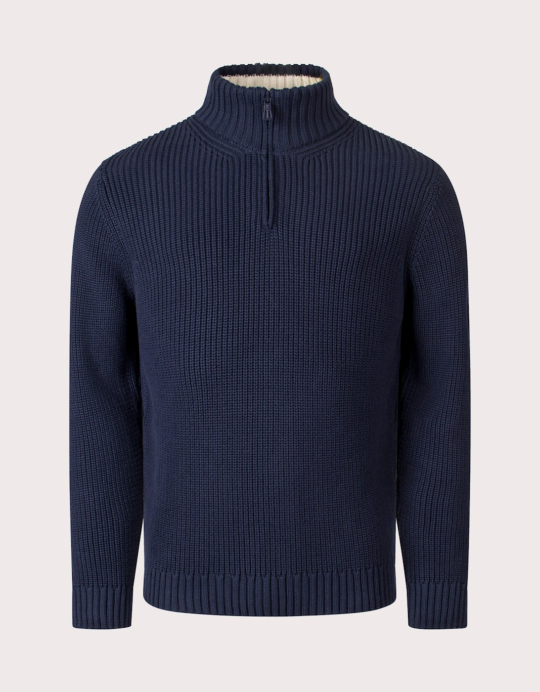 Golant Quarter Zip Ribbed Knit